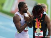 卡伦德以20秒04夺得美锦赛男子200米冠军，莱尔斯因抽筋错失五连冠