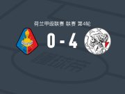 阿贾克斯4-0大胜特尔斯达,马科斯-莱昂纳多、阿罗科达雷破门